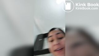 Taking A Big Shit on the Toilet