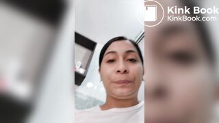 Taking A Big Shit on the Toilet