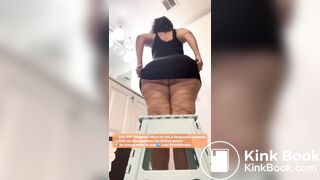 BBW mistress dirty ass