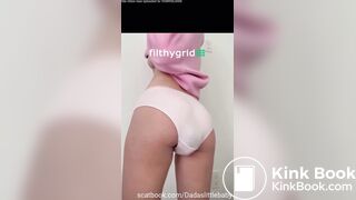 Big load in panties - video 4