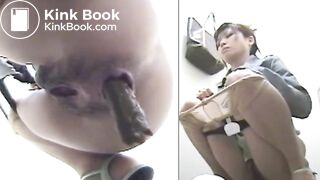 Japanese woman's toilet scene - video 511