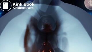 Rainbow Dash shitting in a pumpkin