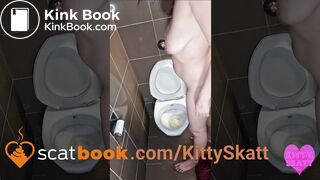 Messy toilet