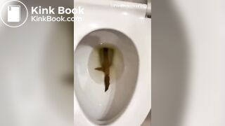 Ex Girlfriend laughing at her footlong turd