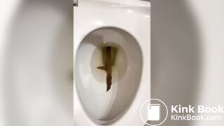 Ex Girlfriend laughing at her footlong turd