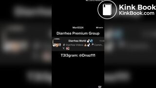 Latina pooping softly