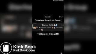 Latina pooping softly