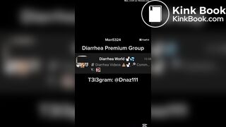 Latina pooping softly