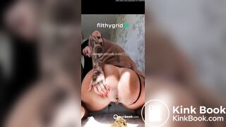 french lady upclose shit