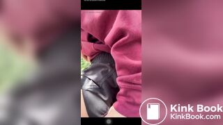 Poop smasher in shorts