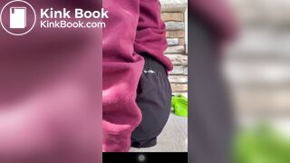 Poop smasher in shorts