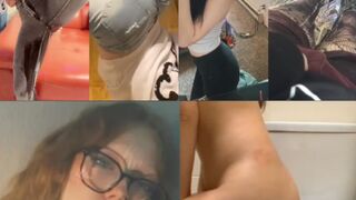 Womens Faces next to Poop and Pee