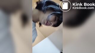 Asian beauty shitting #2