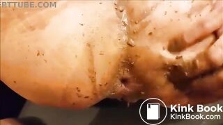 Amateur scat couple shitfuck after pooping and pissing