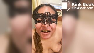 Dessert at the Scat Palace for Yuna! Fresh Shit and Cum