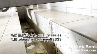 Beautiful girl poops in the toilet 52