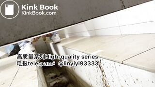 Beautiful girl poops in the toilet 52