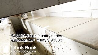 Beautiful girl poops in the toilet 52