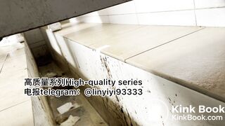 Beautiful girl poops in the toilet 52