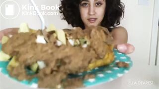 Shitting on food to make perfect meal