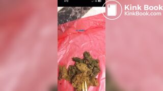 Asian feeding you stinky shit with chopsticks