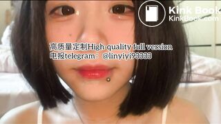 Girl spitting and vomiting