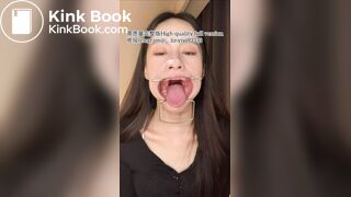 Girl spitting and vomiting 2