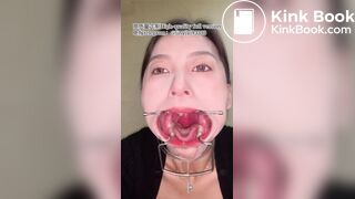 Girl spitting and vomiting 3