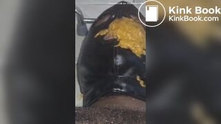 Scat Face Dump Close up