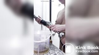 Shit and piss smoothie