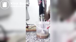 Shit and piss smoothie