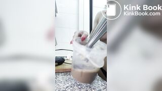 Shit and piss smoothie