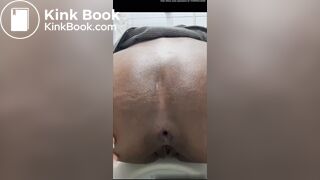 black girl pooping a big one