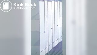 Students use school toilet animation