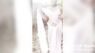 Sri Lankan in Saree Scat