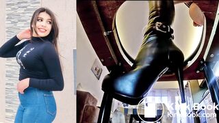 I am a toilet for my girlfriend with my mouth