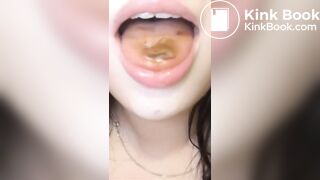 Brown tonge girl