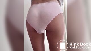 Lovely teen poops her panties for the first time