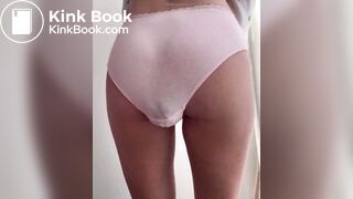 Lovely teen poops her panties for the first time