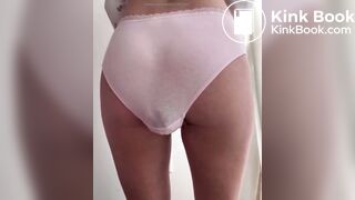 Lovely teen poops her panties for the first time