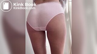 Lovely teen poops her panties for the first time