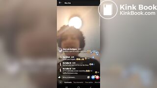 A Black Girl shit diarrhea in her Boyfriend clotes