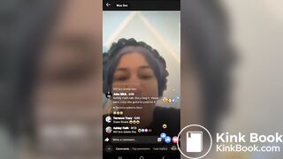 A Black Girl shit diarrhea in her Boyfriend clotes