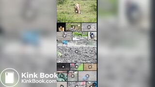 Full version of the Indian girl pooping series group