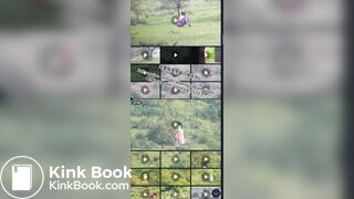 Full version of the Indian girl pooping series group