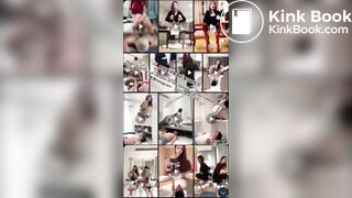 Full version of the female anchor pooping series group