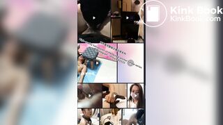 Full version of the female anchor pooping series group