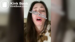 Beautiful girl spits 2