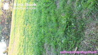 EATING MY MASTER'S SHIT IN THE FOREST