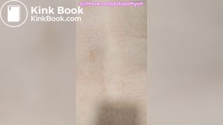 PLAYING WITH STRANGERS' SHIT IN PUBLIC TOILET